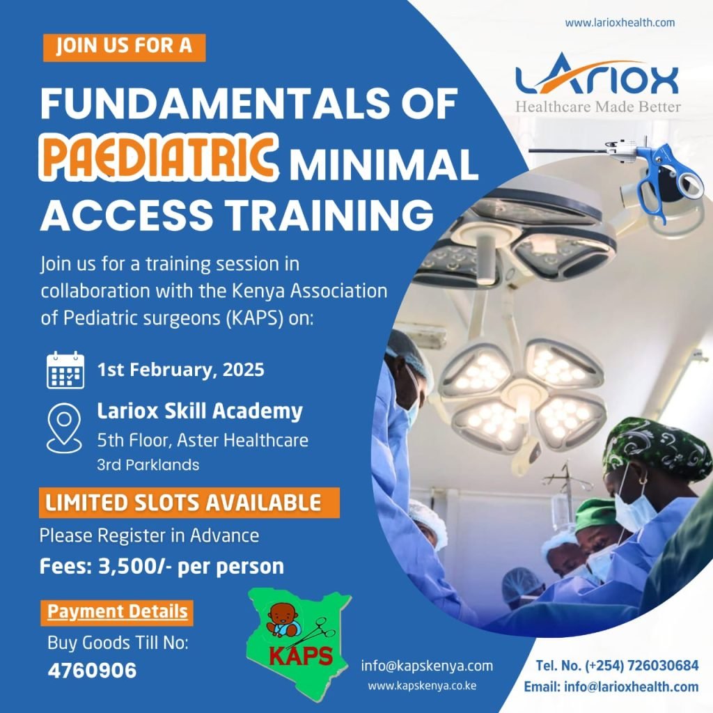 Fundamentals of Peadiatric Minimal Access Training